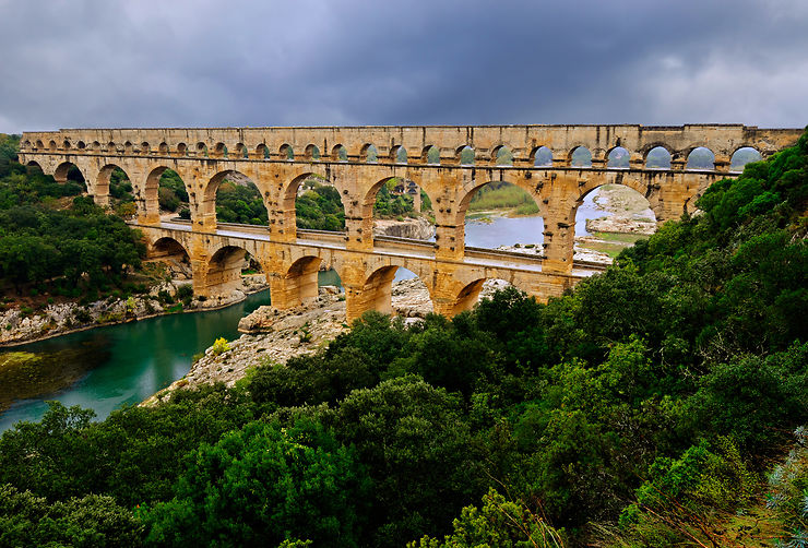 Nîmes et le Pont du Gard (Gard)