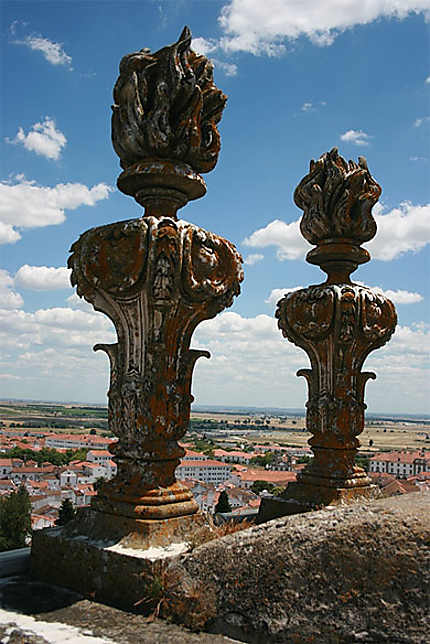 Décorations de la cathédrale d'Evora