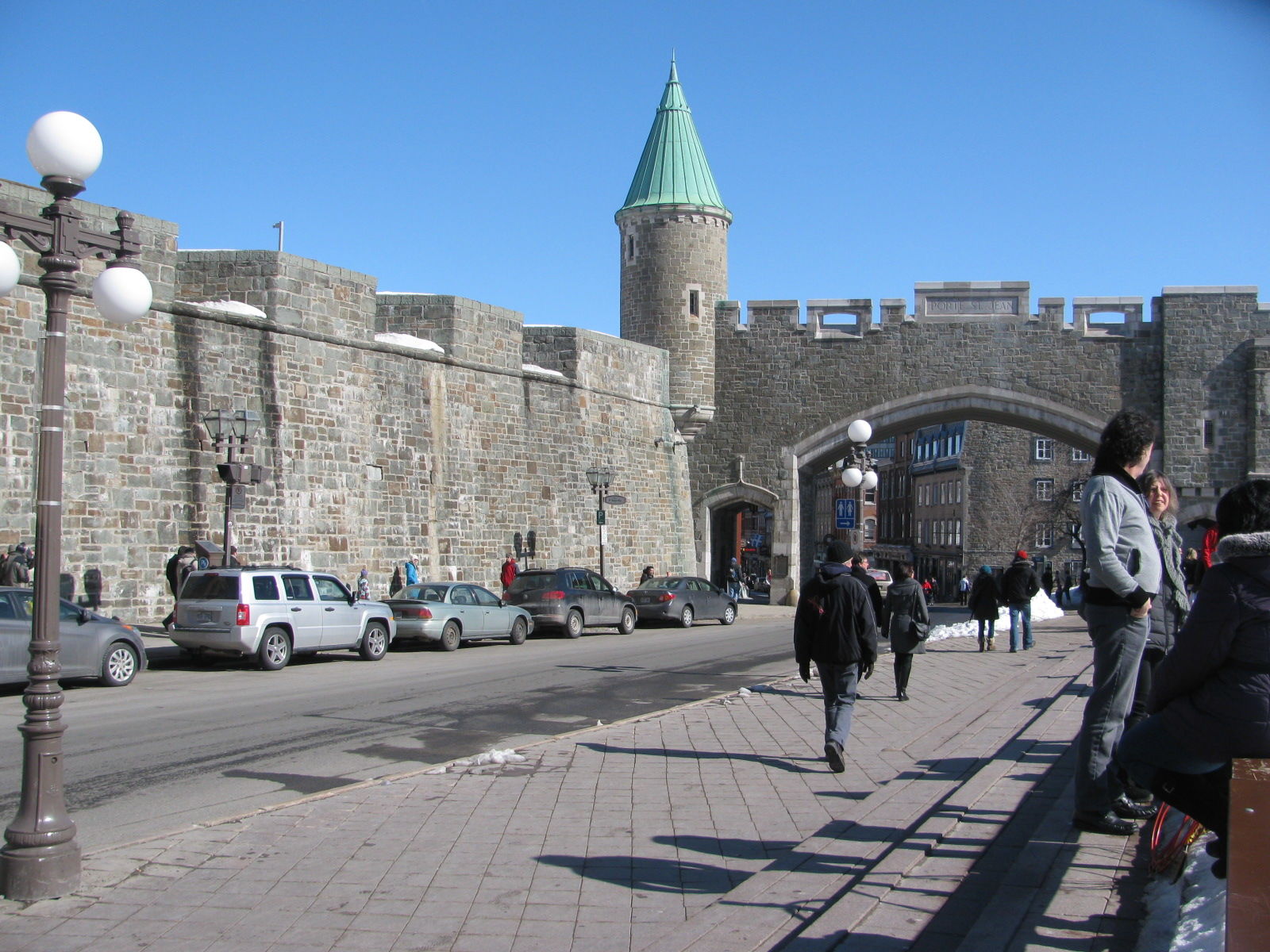 Porte St-Jean à Québec