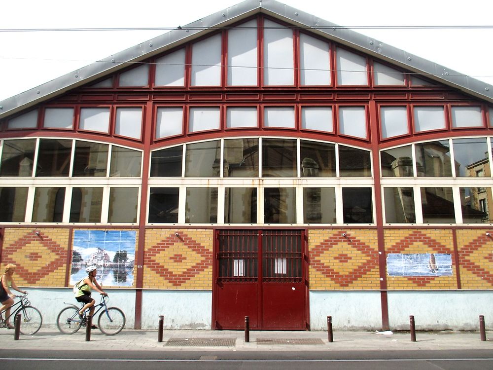 Le marché couvert de Gennevilliers