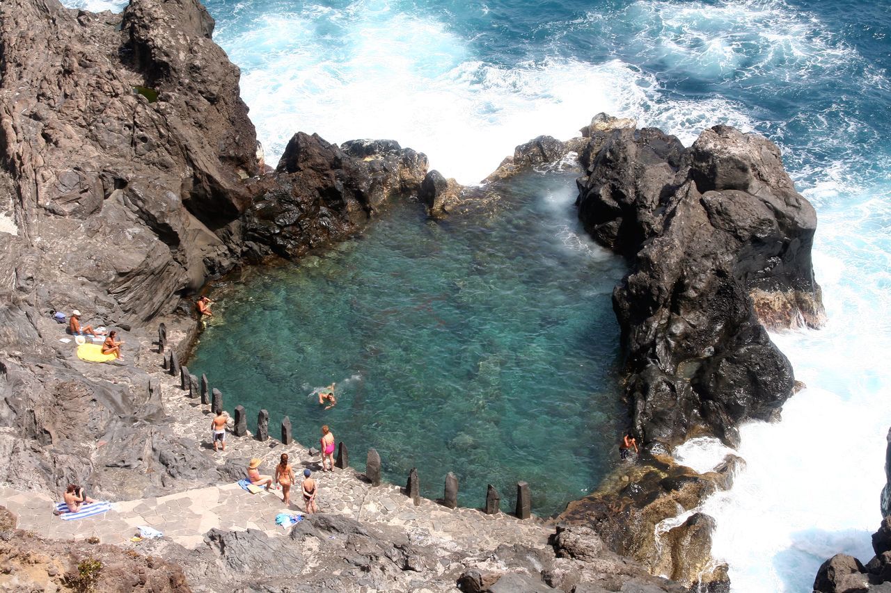 Charco de la Laja, petite piscine naturelle.