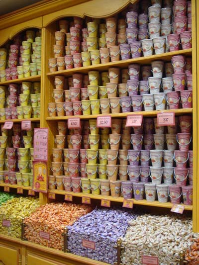 Sucreries colorées Sucreries colorées