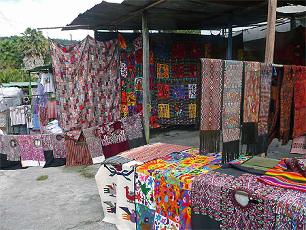 Jour de marché à Santiago