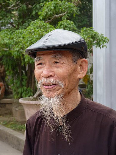Un vieux vietnamien