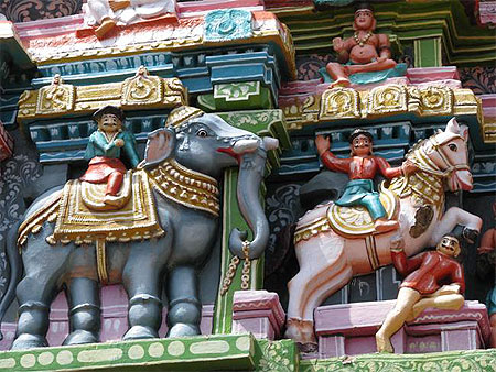 Les statues des guerriers Les statues des guerriers