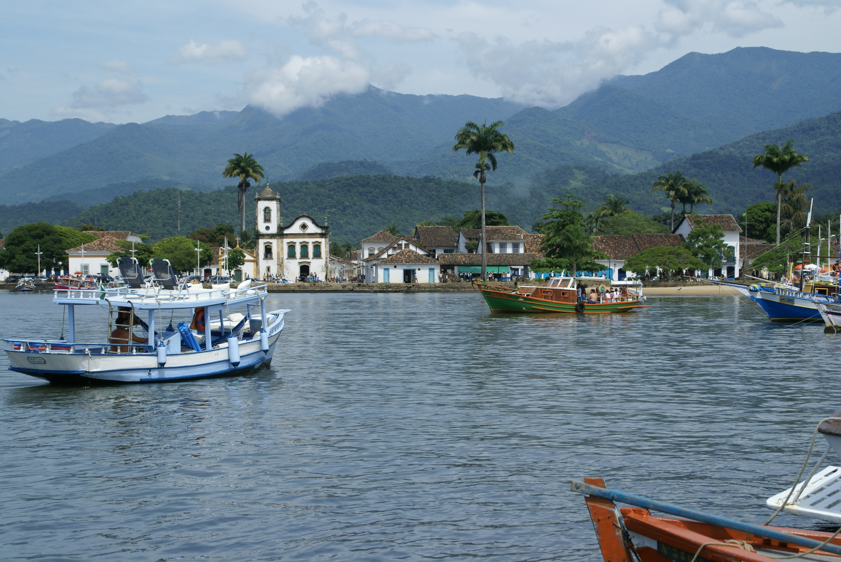 Le port de Paraty Le port de Paraty