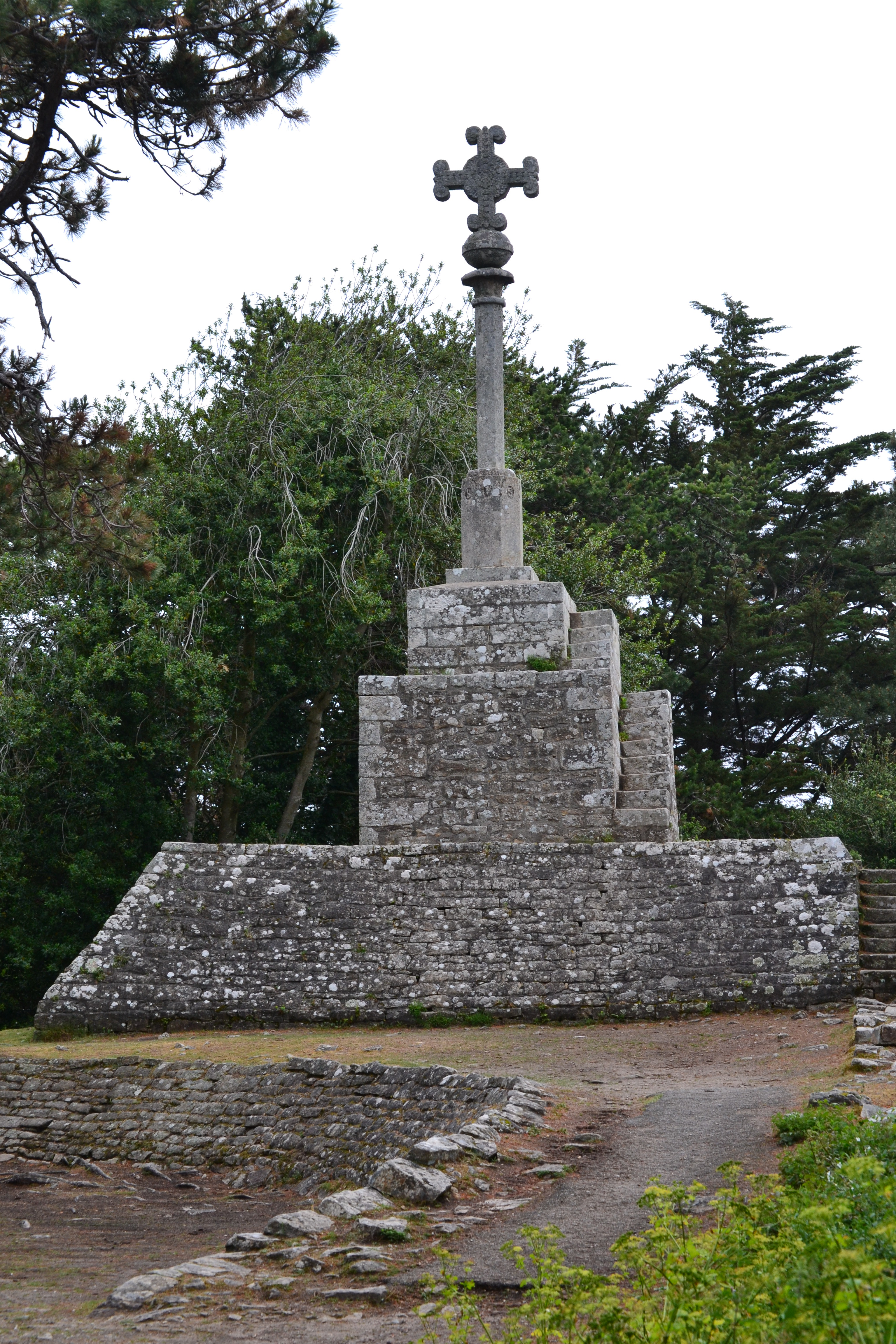 Calvaire de la pointe Trech Île aux Moines Calvaire de la pointe Trech Île aux Moines