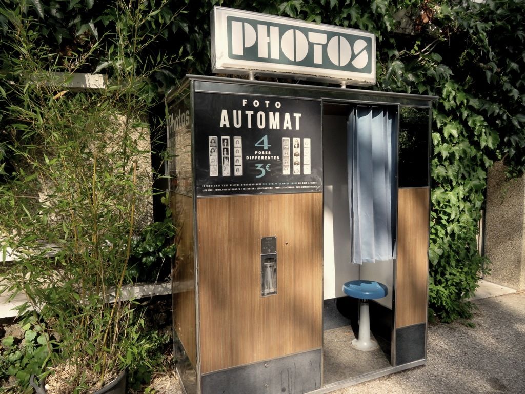 Photomaton parc des Buttes-Chaumont