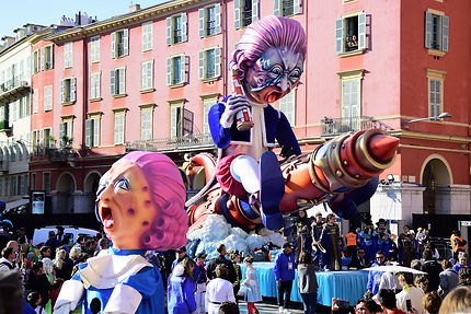 L'ambiance du carnaval de Nice