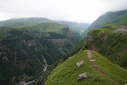 Route militaire, Col de la Croix