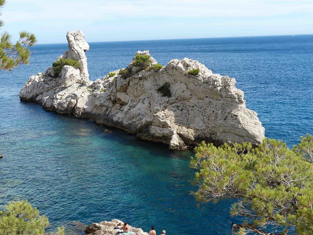 Calanques de Sugiton - Le sous-marin