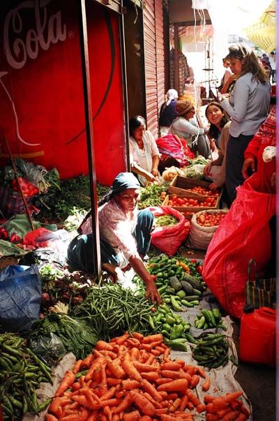 marché bolivien