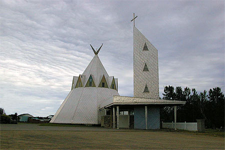 Eglise de la réserve micmaque Eglise de la réserve micmaque