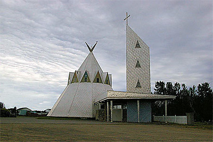 Eglise de la réserve micmaque
