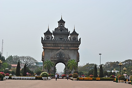 L'arc de Triomphe de Vientiane