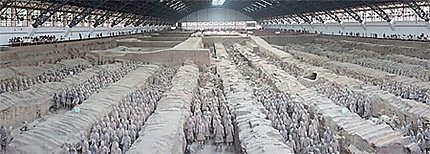 Mausolée de Xi'an - Vue générale de la fosse n° 1