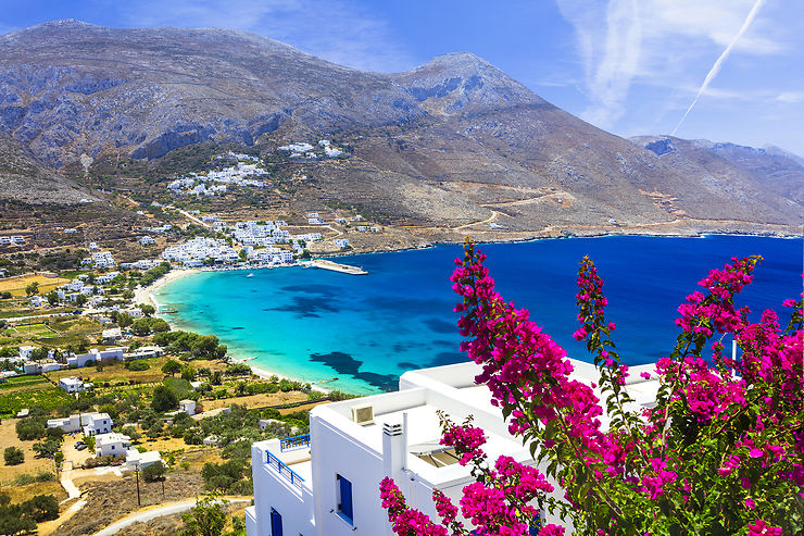 Amorgos, grand bleu dans les Cyclades