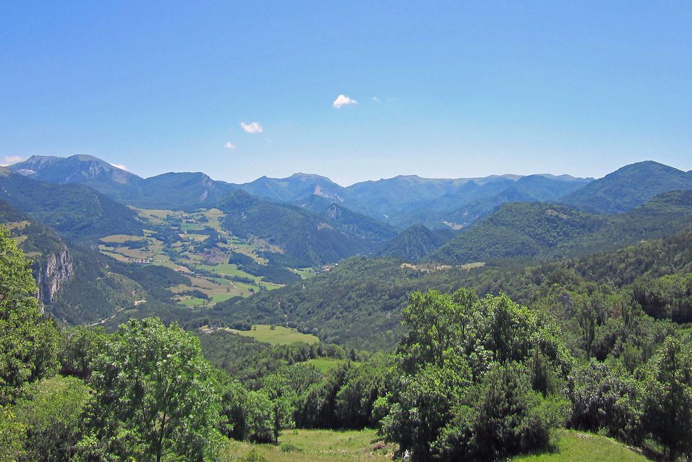 Vue sur le Diois