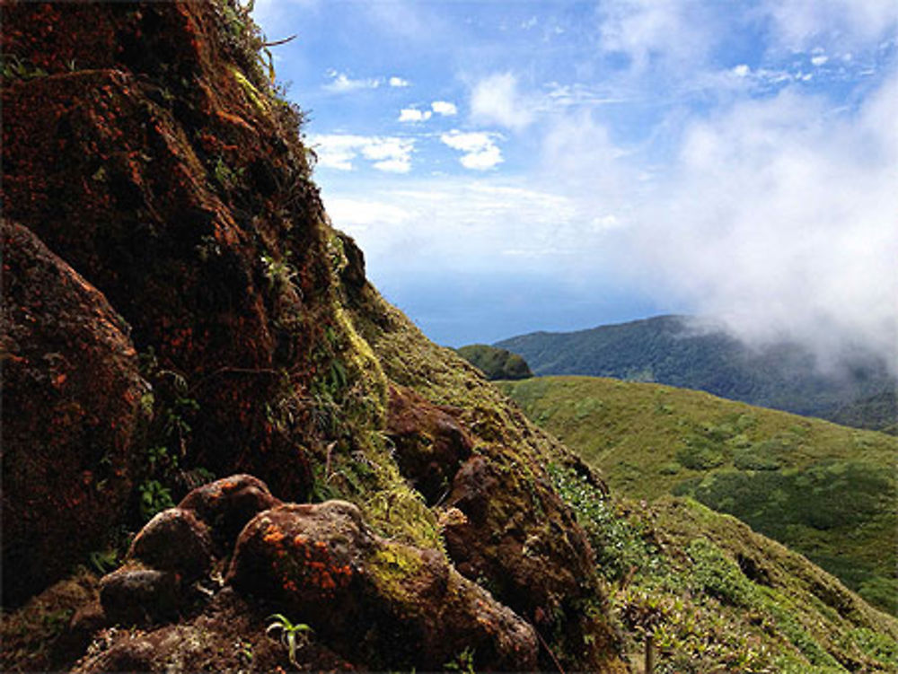 Contraste vue du Volcan