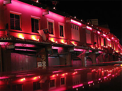 Rue de Malacca la nuit