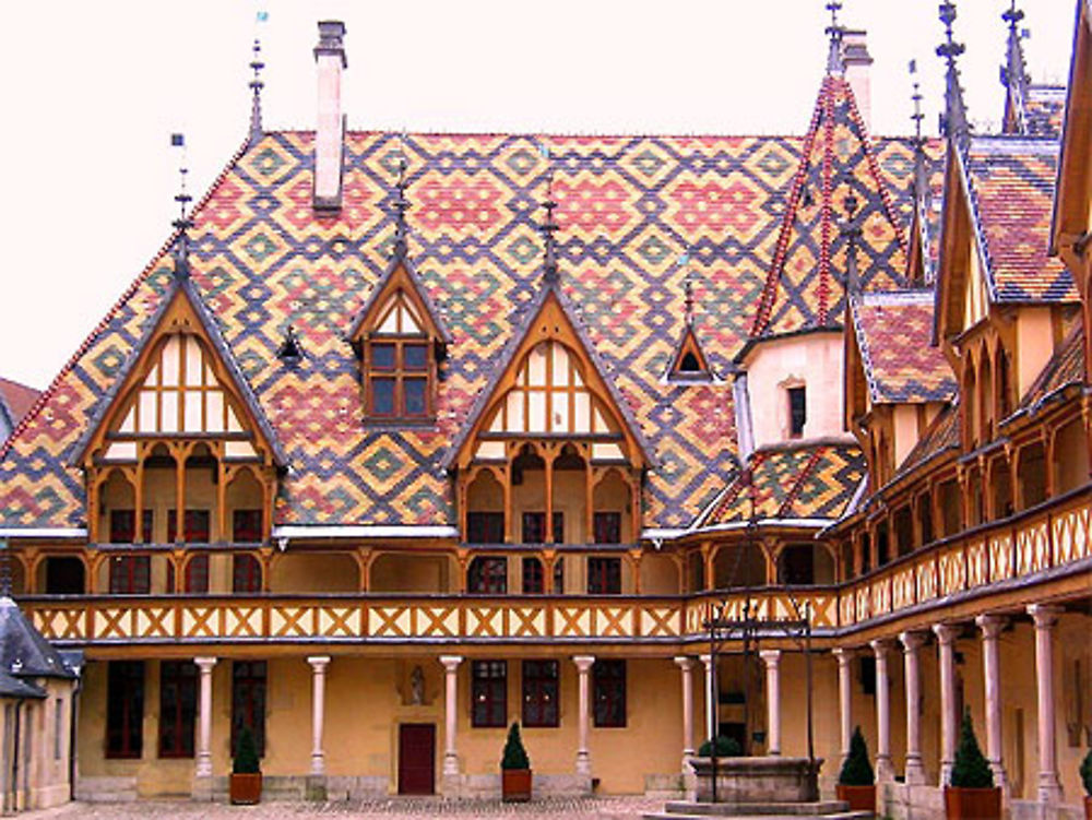 Vue de l'Hospice de Beaune