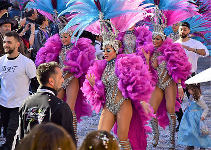 Ambiance brésilienne au carnaval de Nice