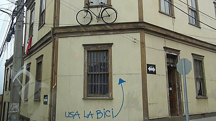 Dans les rues de Valparaiso... humour chilien 