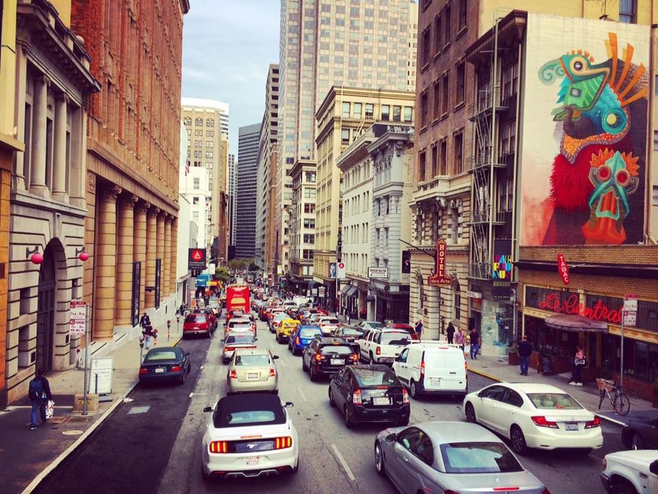 Rush hour à San Francisco