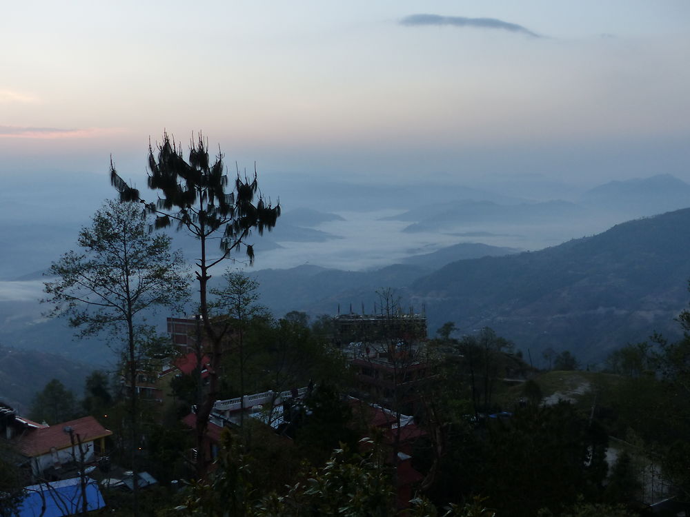 Lever de soleil sur Nagarkot