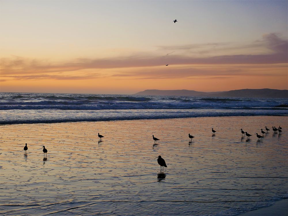 Sunset à Morro Bay