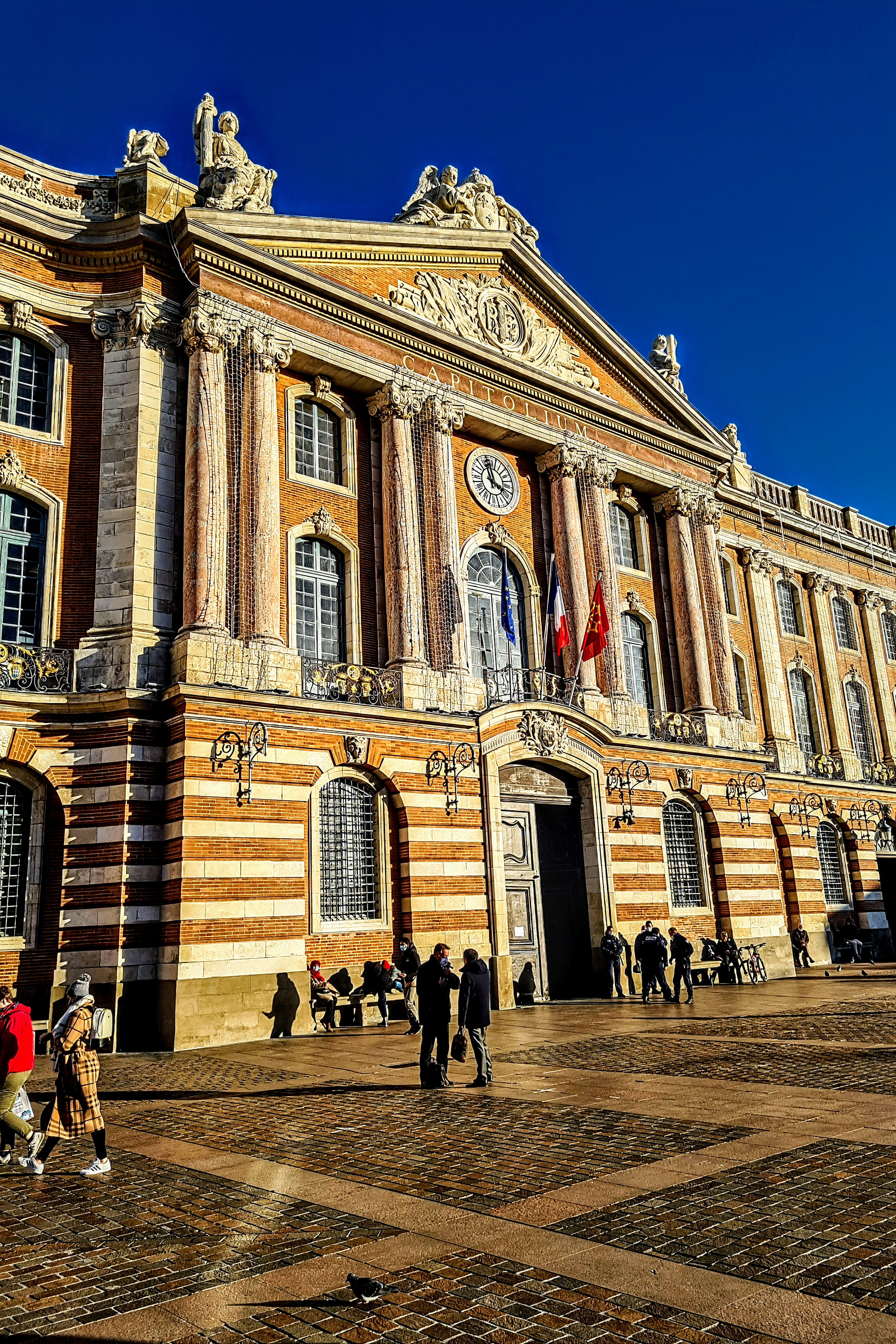Le fronton du Capitole Le fronton du Capitole