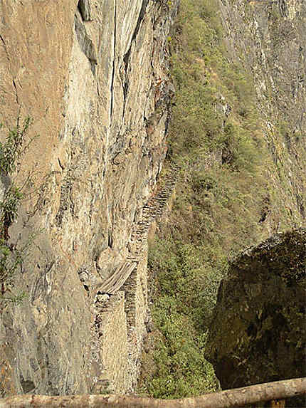 Le pont de l'Inca