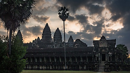 Petit matin à Angkor