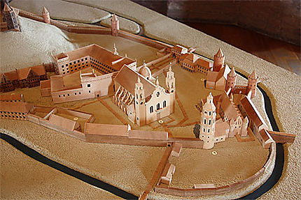 Maquette de la Cathédrale, du Beffroi et de la Maison des Souverains