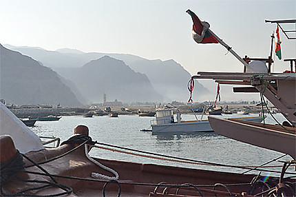 Port de Khasab au matin