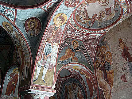 Fresque d'une église rupestre