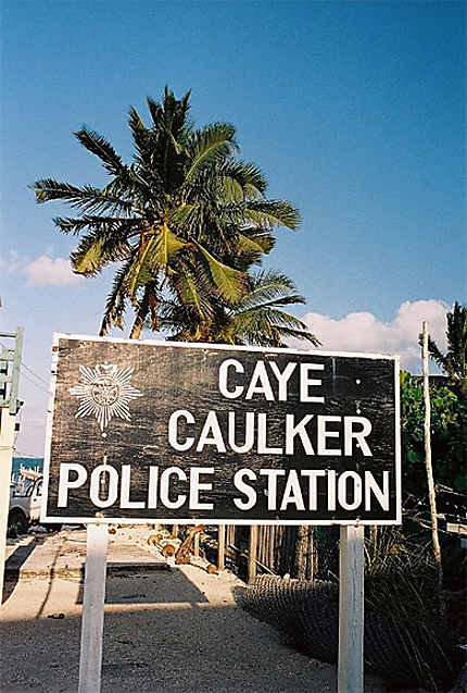 Police de Caye Caulker