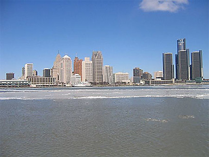 Vue générale de Detroit