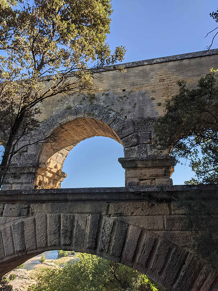 Arches antiques, Pont du Gard