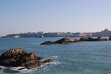 La baie de Biarritz