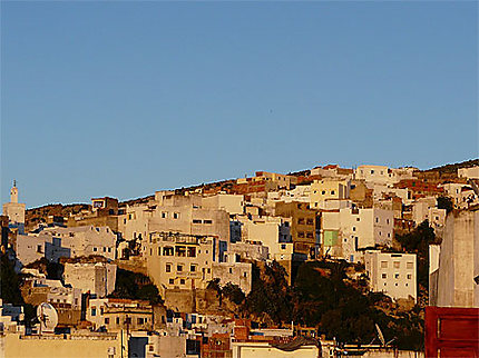 Coucher de Soleil sur Moulay Idriss