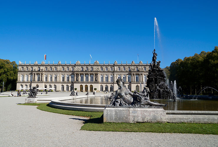 Herrenchiemsee : une copie de Versailles en Bavière