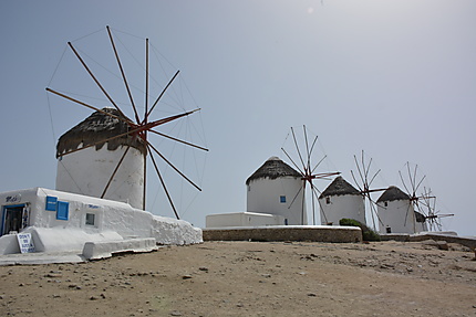 Les moulins de Mykonos