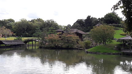 Jardin Shukkei-en, Japon