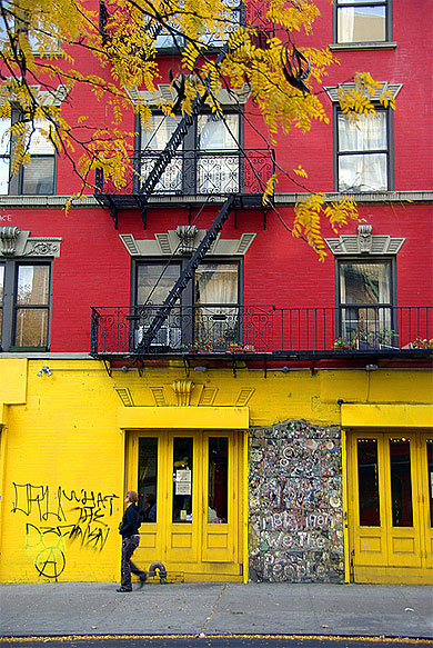 Façade East village Façade East village