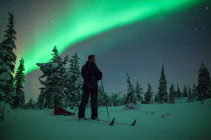 Finlande En Laponie Au Pays Des Aurores Boreales