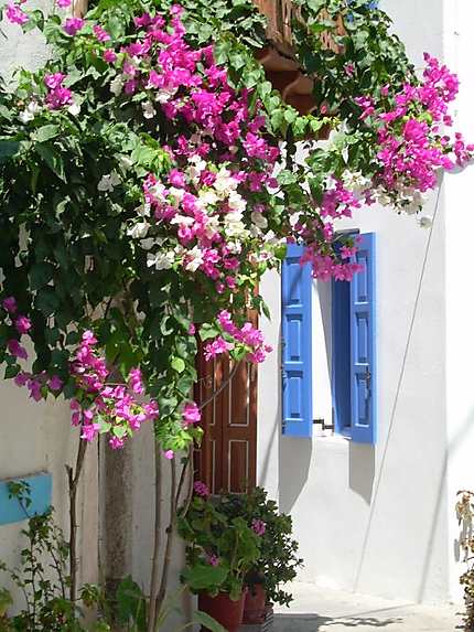 Maison fleurie, Mandraki, Nisyros
