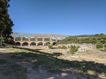 Harmonie de construction, Pont du Gard