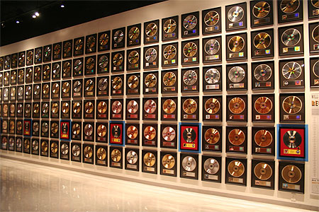 Mur de disques d'or Mur de disques d'or