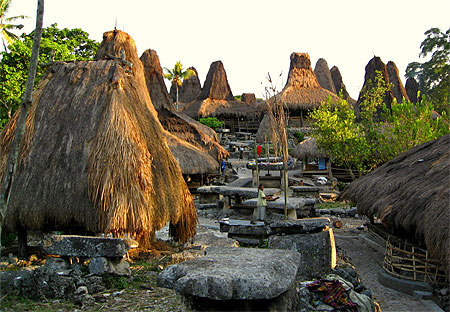 Très beau village de Sumba Très beau village de Sumba